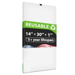 Washable 14x30x1 Air Filter for AC & Furnace