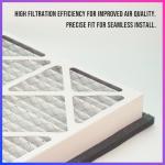 20x20x3 MERV 13 Pleated Air Filter 2-Pack