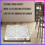 20x20x3 MERV 13 Pleated Air Filter 2-Pack