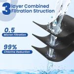 Ecoviva EDR3RXD1 Compatible Water Filter Set