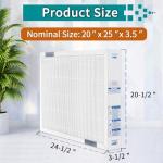 MERV 16 Replacement Filters for Bryant/Carrier 2 Pack
