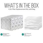Honeywell 16x20x4 MERV 11 Air Filter - 4-Pack