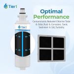 Tier1 Refrigerator Water & Air Filter Combo