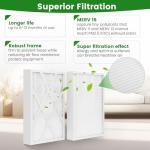 X6666 MERV 16 Air Filter, 43.2 x 66 cm