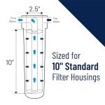 Pentair TSGAC-10 Under Sink Carbon Water Filter