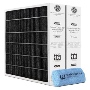 Lennox X7935 MERV 16 Carbon Clean Filters 2 Pack