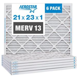 Aerostar 21x23x1 MERV 13 Pleated Air Filters