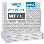 Aerostar 21x23x1 MERV 13 Pleated Air Filters