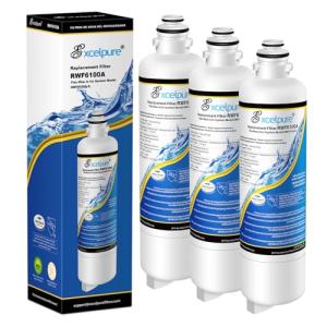 EXCELPURE RWF6100A Refrigerator Water Filter 3-Pack