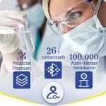 EXCELPURE RWF6100A Refrigerator Water Filter 3-Pack
