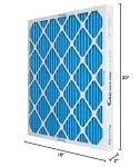 16x20x2 MERV 10 Pleated A/C Air Filters 12-Pack