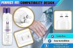AUGUSTY 4-Pack Water Filter for Whirlpool Fridges