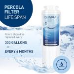 PERCOLA 9084 NSF Certified Water Filter Replacement (3 Pack)