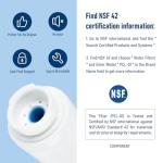 PERCOLA 9084 NSF Certified Water Filter Replacement (3 Pack)