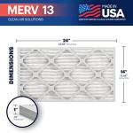 BNX TruFilter 14x24x1 MERV 13 Air Filters (12-Pack)