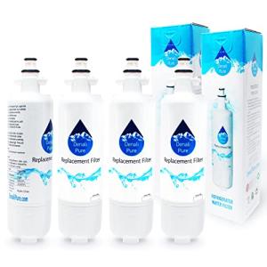 4-Pack Replacement HDX FML-3 Refrigerator Water Filters