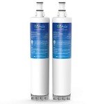 EcoAqua 6002A Filters 2-Pack for Whirlpool 4396508