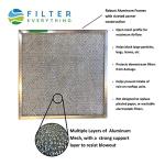 Washable Aluminum Air Filter – 12 x 25 x 1