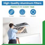 Washable Aluminum Air Filter – 12 x 25 x 1