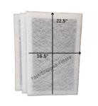 Fast-Shipped-Filteres 3 Pack compatible with 18x25 StratosAire Air Cleaner Replacement Filter Pads