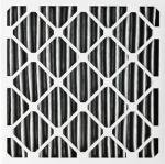 Nordic Pure 24x24x1 (23 3/8 x 23 3/8 x 3/4) Furnace Air Filters MERV 12 Pleated Plus Carbon 2 Pack