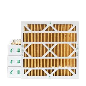 Glasfloss 20x20x4 MERV 11 AC & Furnace 4" Depth Air Filters. Box of 4. Actual Size: 19-1/2 x 19-1/2 x 3-3/4