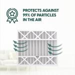 EconoHome 20x25x4 AC Furnace Pleated Air Filter MERV 11 Replacement, 1 Pack, Fits Lennox (X6673), Honeywell (FC100A1037) filters. (Actual size: 19.94 x 24.86 x 4.36 Inches)