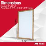 Flanders EZ-Flow II 16x25x1 Air Filters, MERV 1, Furnace, HVAC, & AC Filter - High-Airflow, Energy-Efficient, Fiberglass Media 10055.011625 (2-Pack)