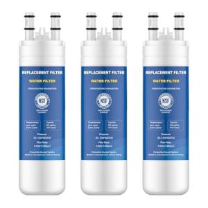 Water Bressvi WF3CB Water Filter Replacement Compatible with Frigidaire WF3CB, PureSource 3, 706465, 242086201, 242069601, PS3412266, AP4567491 Water Filter Replacement, Height 9 Inches (3)