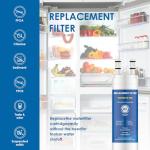 Water Bressvi WF3CB Water Filter Replacement Compatible with Frigidaire WF3CB, PureSource 3, 706465, 242086201, 242069601, PS3412266, AP4567491 Water Filter Replacement, Height 9 Inches (3)
