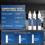 HOMELOVELY 847200 Water Filter Replacement for Fisher & Paykel 847200, 847200-WF, Compatible with Fisher & Paykel Model Number E522, E422, E402 (2 Pack)