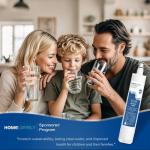 HOMELOVELY 847200 Water Filter Replacement for Fisher & Paykel 847200, 847200-WF, Compatible with Fisher & Paykel Model Number E522, E422, E402 (2 Pack)
