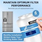 Mwfp Water Filter Replacement for GE Profile Hdx Fmg-1 Mwfa, Gwf, Mfw, Gemwf, 197D6321P006, 46-9991, 469991, Gse25gshecss, Gse25hmhbhes, Mwfp3pk for GE Monogram Water Filter, 3-pack