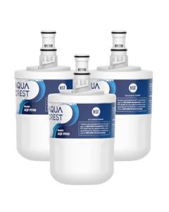 AQUA CREST 8171413 Refrigerator Water Filter, Replacement for Whirlpool 8171413, 8171414, EDR8D1, Kenmore 46-9002 (Pack of 3)