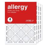 AIRx Filters 18x24x1 Air Filter MERV 11 Pleated HVAC AC Furnace Air Filter, Allergy 4-Pack Made in the USA