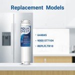 Aqua Crest Refrigerator Water Filter Replacement - 3 Pack