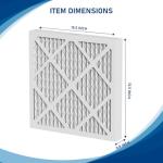 HEPA 550 Air Pre-Filter Replacement Set MERV-13 Compatible with Mounto AF500, Drieaz HEPA 500, BlueDri AS550 Air Scrubber, 16"L x 16"W x 0.75"H, 5 Pack
