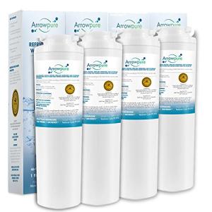 Arrowpure UKF8001 Refrigerator Water Filter for Whirlpool EDR4RXD1 Fits EveryDrop Filter 4, RFC0900A, RWF0900A, WD-F07, 46-9006, 4396395, CF5, 4-Pack