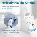 Arrowpure UKF8001 Refrigerator Water Filter for Whirlpool EDR4RXD1 Fits EveryDrop Filter 4, RFC0900A, RWF0900A, WD-F07, 46-9006, 4396395, CF5, 4-Pack