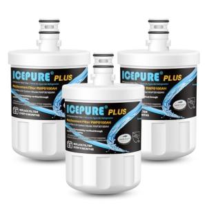 ICEPURE PLUS NSF53&42 Premium 5231JA2002A Refrigerator Water Filter Replacement for LG LT500P, ADQ72910911, ADQ72910901 ADQ72910907, GEN11042FR-08, Kenmore 9890, 469890, LFX25973D, LFX25974ST 3PACK