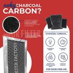 Air Filter Factory Replacement For Frigidaire OTRFILTER 2 x 10 x 3/4 Inches Charcoal Carbon Microwave Oven Filter