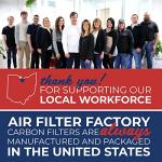 Air Filter Factory Replacement For Frigidaire OTRFILTER 2 x 10 x 3/4 Inches Charcoal Carbon Microwave Oven Filter
