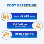 GOLDEN ICEPURE RWF3500A Refrigerator Water Filter & Air Filter Combo, Compatible with LG LT800P, Kenmore 469490, ADQ73613401, LSXS26366D, LUPXS3186N, LSXS26366S, LT120F, FL-RF20, R-9490, DWF-35
