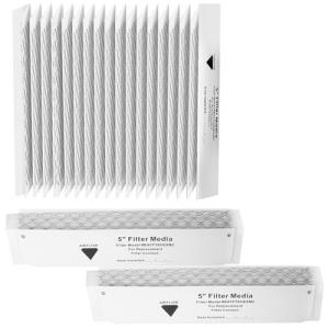 BAYFTAHEXM2 Merv 13 Air Filter - 20''x25''x5'' Expandable fit Trane Perfectfit 5 Filter Media, Compatible with FLR06231 FLR06372 FLR07962 (3-pack)