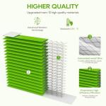 BAYFTAHEXM2 Merv 13 Air Filter - 20''x25''x5'' Expandable fit Trane Perfectfit 5 Filter Media, Compatible with FLR06231 FLR06372 FLR07962​ (3-pack)