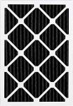 Nordic Pure 19_1/4x21_1/4x1 Exact MERV 8 Pure Carbon Pleated Odor Reduction AC Furnace Air Filters 3 Pack