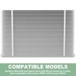 （2 Pack）201 Replacement Furnace Filter Compatible with A prilaire Space-Gard 2200,2250 Whole-House Air Purifier and X0445, 20x25x6 Air Filter Rplacement