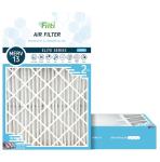 FILTI 16x25x4 Air Filter MERV 13 | Pleated Home Air Filter | HVAC AC Furnace Filter MADE IN USA (2 Pack)