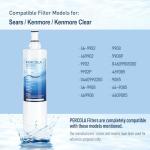 PERCOLA 9085 Water Filter Replacement for Kenmore 46-9085, 9085, 4609085, 46-90102, 90102, 4690102, 46-9902, 46-9908, 9908 (3 Pack)