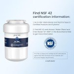 GLACIER FRESH MWF Refrigerator Water Filters, 3 Pack